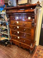 Supergrote antieke ladekast, Antiek en Kunst, Ophalen