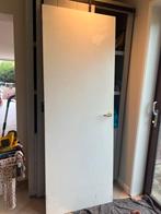 Deur wit, Doe-het-zelf en Verbouw, Deuren en Horren, Ophalen, Gebruikt, Minder dan 80 cm, Binnendeur