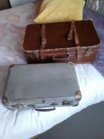 2 vintage brocante antieke koffers, Gebruikt, Ophalen of Verzenden
