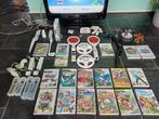 Nintendo wii compleet met spellen en accessoires, Ophalen, Gebruikt