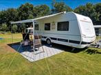 Dethleffs caravan 4 pers, airco nieuw, mover, fietsenrek, Omvormbare zithoek, Rondzit, Particulier, Dethleffs