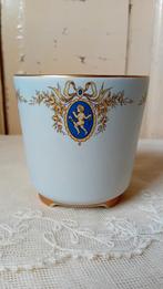 Cachepotje/vaas FLORA GOUDA/LYDIA, Antiek en Kunst, Antiek | Keramiek en Aardewerk, Verzenden