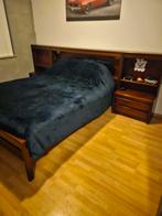 Bed met nachtkastjes hoofd en benen verstelbaar 170x220x110, Huis en Inrichting, Slaapkamer | Complete slaapkamers, Ophalen, Gebruikt