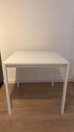 IKEA Melltorp tafel wit 75x75 cm, Huis en Inrichting, Tafels | Eettafels, Ophalen, 50 tot 100 cm, 50 tot 100 cm, Zo goed als nieuw