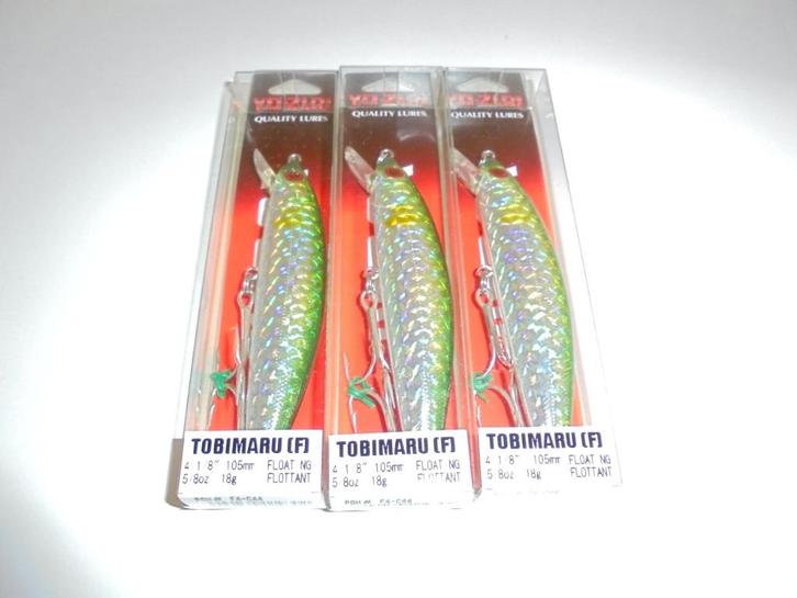 Yo-Zuri Tobimaru Minnow Floating 10,5cm 18g Spinning Rapala., Watersport en Boten, Hengelsport | Roofvissen, Nieuw, Overige typen