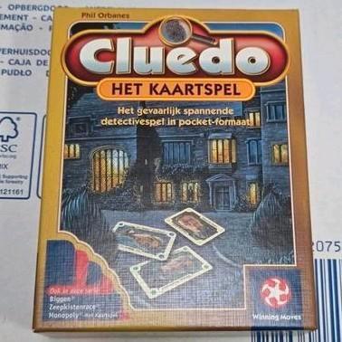 Cluedo het kaartspel, Hobby en Vrije tijd, Gezelschapsspellen | Kaartspellen, Nieuw, Een of twee spelers, Drie of vier spelers