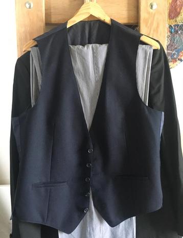 gilet handwerk wol donkerblauw Nieuw beschikbaar voor biedingen