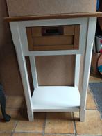 Leen Bakker kastje bijzettafeltje halkastje, Huis en Inrichting, Ophalen, Gebruikt, 50 tot 100 cm, Rond