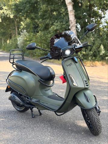 ✅ Zeer Nette Vespa Sprint 2016 Brom Mat Groen! ✅ beschikbaar voor biedingen