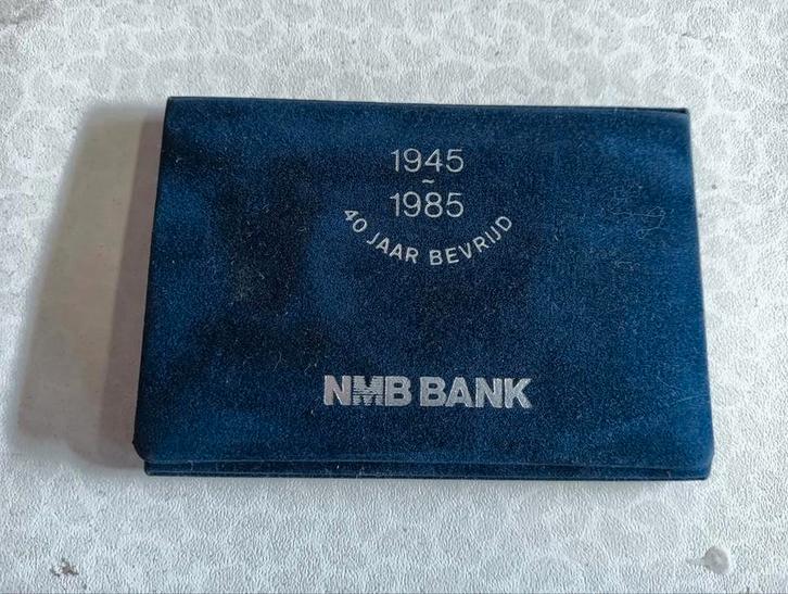 40 jaar bevrijd herdenkingsmunt 1945-1985, Postzegels en Munten, Munten en Bankbiljetten | Toebehoren, Ophalen of Verzenden