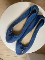 Mooie Blauwe Suède Ballerina’s HM Schoenen Maat 39 H&M, Ophalen, H&M, Schoenen met lage hakken, Blauw