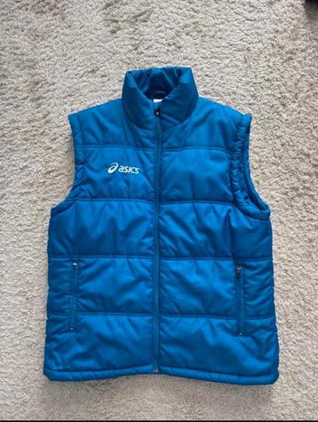 Asics Bodywarmer Blauw L - Mooie Staat! beschikbaar voor biedingen