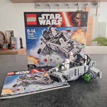 Lego Star wars 75100 First order snowspeeder beschikbaar voor biedingen