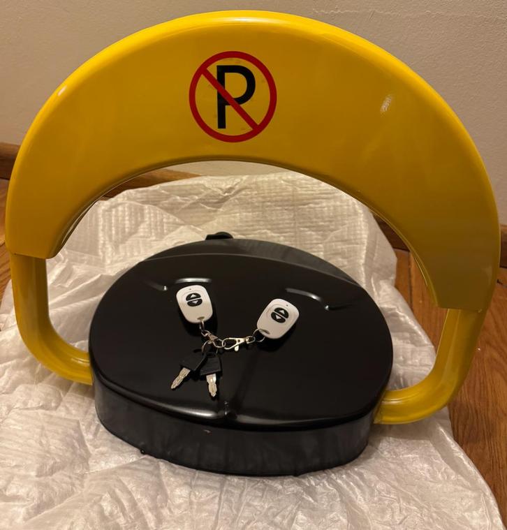 Automatische Parkeerbeugel - Autoslot met Afstandsbediening, Auto diversen, Auto-accessoires, Nieuw, Ophalen of Verzenden