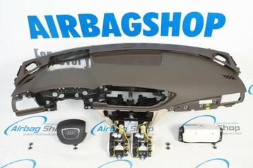 Airbag set - Dashboard 4 spaak HUD bruin beige Audi A7 4G