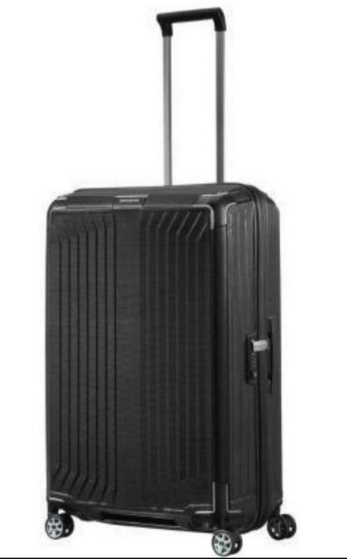Samsonite Lite-Box Spinner 75cm zwart / black Lite Box, Sieraden, Tassen en Uiterlijk, Koffers, Nieuw, Hard kunststof, 70 cm of meer