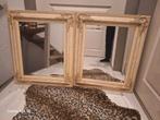 2 mooie spiegels met geslepen glas, Huis en Inrichting, Woonaccessoires | Spiegels, Ophalen of Verzenden, Zo goed als nieuw, Minder dan 100 cm