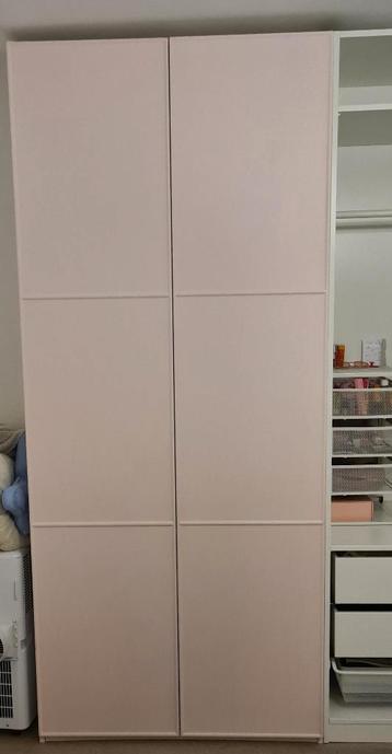 Kastdeuren roze ikea pax