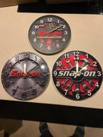 Snap-on klok 3 stuks 30 euro per stuk, Ophalen of Verzenden, Wandklok