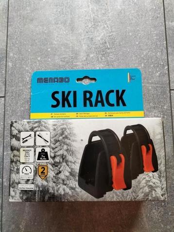 Menabo ski rack dak skidrager. Complete set. Nieuw  beschikbaar voor biedingen