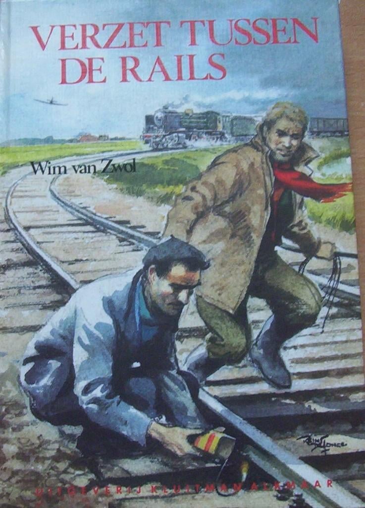 Wim van Zwol - Verzet tussen de rails - WOII, Boeken, Ophalen of Verzenden, Gelezen