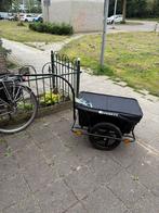 Juskys Fietskar + Fietsbevestiging, Fietsen en Brommers, Fietsaccessoires | Aanhangers en Karren, Ophalen, Opvouwbaar, Bagagekar