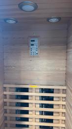 Infrarood sauna klein 90x90cm 1 persoons, Ophalen, Zo goed als nieuw, Complete sauna