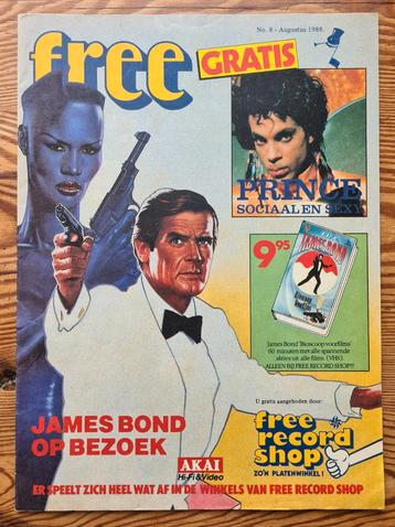FREE Record Shop 1988 met HITPARADE James Bond en Prince beschikbaar voor biedingen