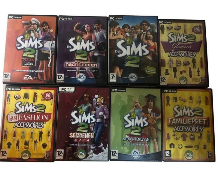 De Sims 2 Collectie (PC), Spelcomputers en Games, Games | Pc, Gebruikt, Simulatie, 1 speler, Vanaf 12 jaar, Ophalen of Verzenden