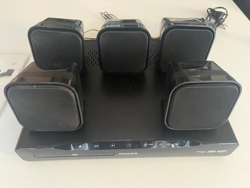 Philips Surround sound set, Audio, Tv en Foto, Home Cinema-sets, Zo goed als nieuw, Dvd-speler, 5.1-systeem, Philips, Ophalen
