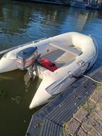 Rubberboot quicksilver met buitenboordmotor, Watersport en Boten, Rubberboten, Ophalen, Gebruikt, Benzine, Minder dan 70 pk