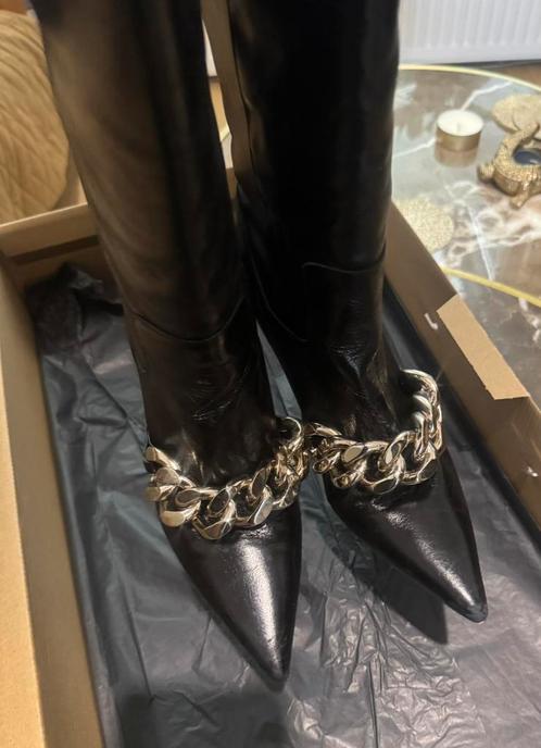 Zara leren laarzen zwart maat 38, Kleding | Dames, Schoenen, Gedragen, Hoge laarzen, Zwart, Ophalen of Verzenden