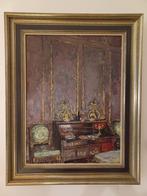 Schilderij August von Brandis - interieur - impressionisme, Ophalen
