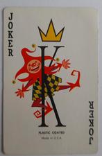 1 USA joker met plastic coated tekst, Ophalen of Verzenden, Zo goed als nieuw, Joker(s)