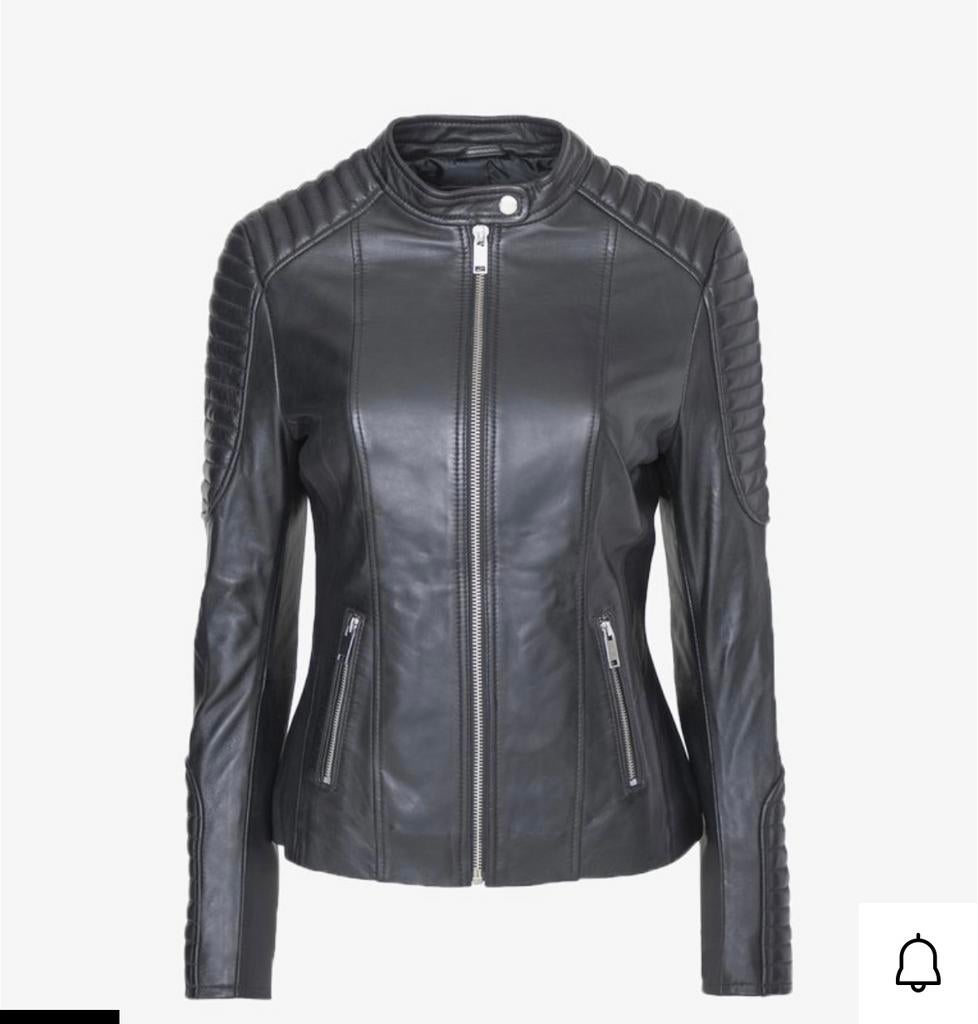 Nieuw leren jasje Le Temps Des Cerises. Maat 36, Zwart, Nieuw, Ophalen of Verzenden, Le Temps des Cerises
