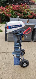 Evinrude 6 pk, Watersport en Boten, Accessoires en Onderhoud, Ophalen, Gebruikt, Motor en Techniek