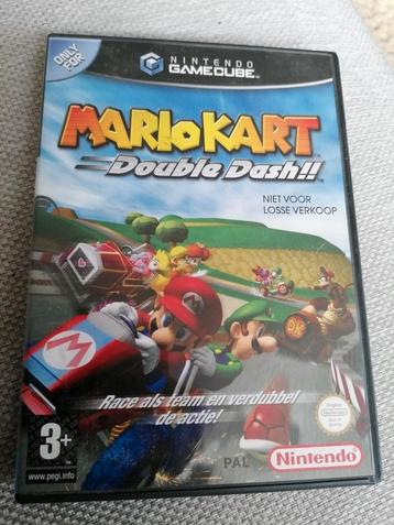 Doosje & boekje (geen disc) Mario kart double dash  beschikbaar voor biedingen