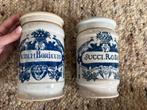 Antieke apothekerspotten apothekers pot Delfts Blauw, Ophalen of Verzenden