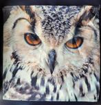 Kussenhoesjes  Uil – Hert – Ree - Wolf, Huis en Inrichting, Woonaccessoires | Kussens, Ophalen of Verzenden, Zo goed als nieuw