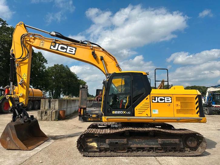 JCB 220Xlc (bj 2020), Zakelijke goederen, Machines en Bouw | Kranen en Graafmachines, Graafmachine