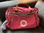 Lief - Roze luiertas met hartjes, Kinderen en Baby's, Luiertassen, Ophalen of Verzenden, Zo goed als nieuw, Schoudertas