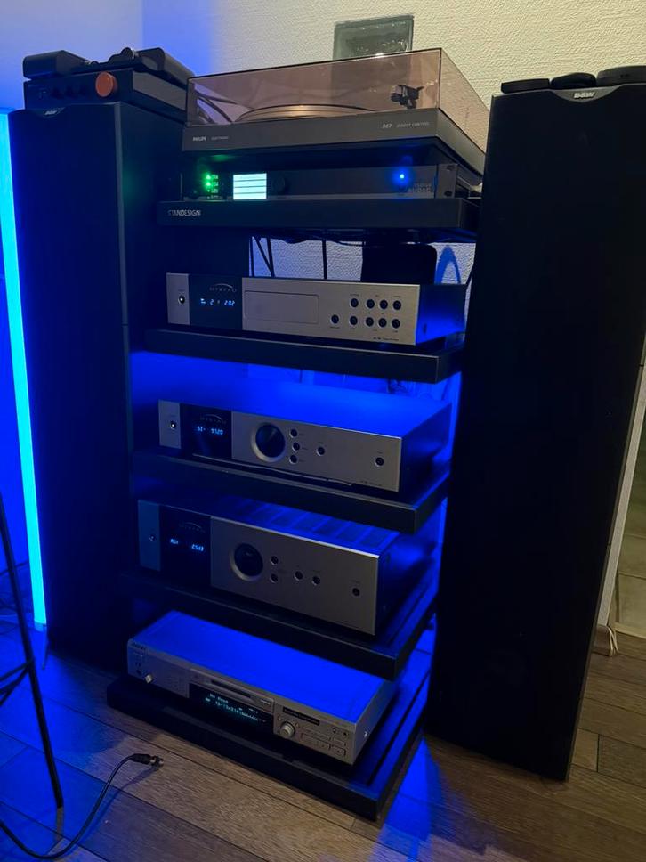 Complete Myryad / B&W DM604 S2 high‑end set, Audio, Tv en Foto, Stereo-sets, Zo goed als nieuw, Philips, Ophalen