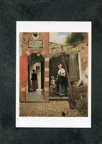 Fotokaart Pieter de Hoogh -The Courtyard of a house in Delft, Verzamelen, Ansichtkaarten | Themakaarten, Verzenden, 1980 tot heden