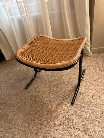 Vintage Dirk Van Sliedregt Voetenbankje Mid-Century Retro beschikbaar voor biedingen