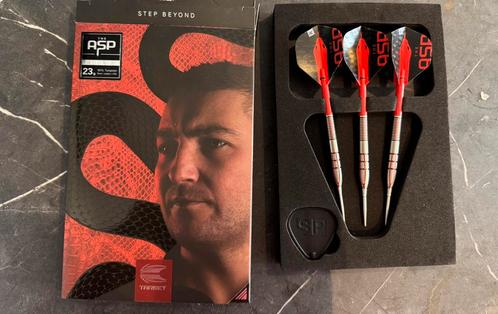 TARGET Nathan Aspinall G2 dartpijlen - 23gr, Sport en Fitness, Darts, Zo goed als nieuw, Pijlen, Ophalen of Verzenden