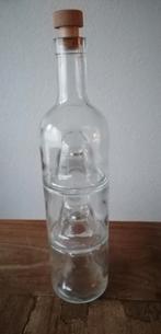 3-delige fles / stacking bottle, Huis en Inrichting, Woonaccessoires | Wijnrekken, Minder dan 50 cm, Gebruikt, Ophalen of Verzenden