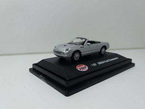 Ford Thunderbird Grijs, Hobby en Vrije tijd, Modelauto's | 1:87, Nieuw, Auto, Overige merken, Ophalen of Verzenden