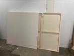 Set van Twee canvasdoeken-120x120cm,3D- incl. Verzenden, Ophalen of Verzenden, Zo goed als nieuw