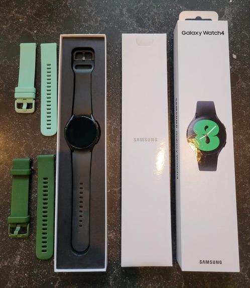 Zgan Samsung Galaxy Watch 4, Sieraden, Tassen en Uiterlijk, Smartwatches, Zo goed als nieuw, Android, Zwart, Ophalen of Verzenden
