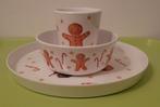 Melamine kerst Blokker  set van mok schaaltje en bord, Huis en Inrichting, Overige materialen, Nieuw, Ophalen of Verzenden, Bord(en)
